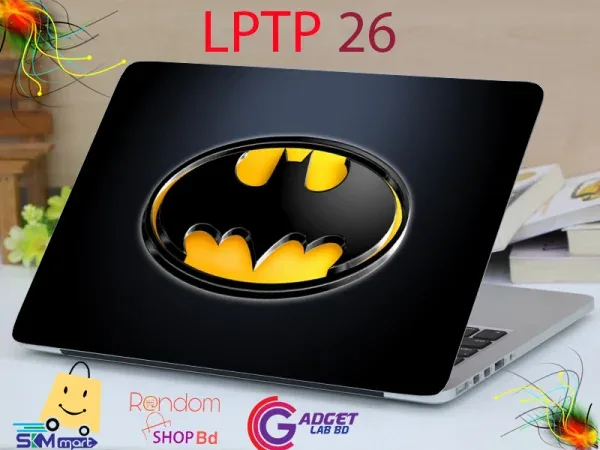 LPTP - 26 Batman logo Laptop Sticker Laptop & Laptop Skins And Stickers Best Price in BD