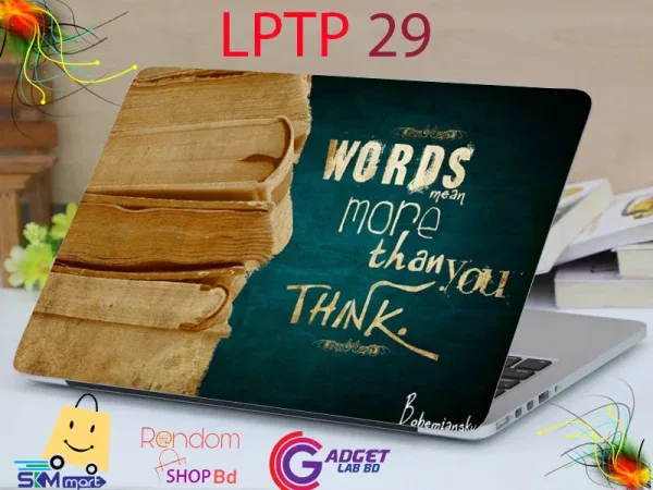 LPTP - 29 Quote Laptop Sticker Laptop & Laptop Skins And Stickers Best Price in BD