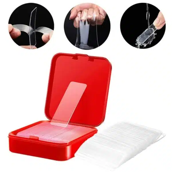60 Pieces Nano Double Sided Strips Tape with Storage Box Best Price in Bd