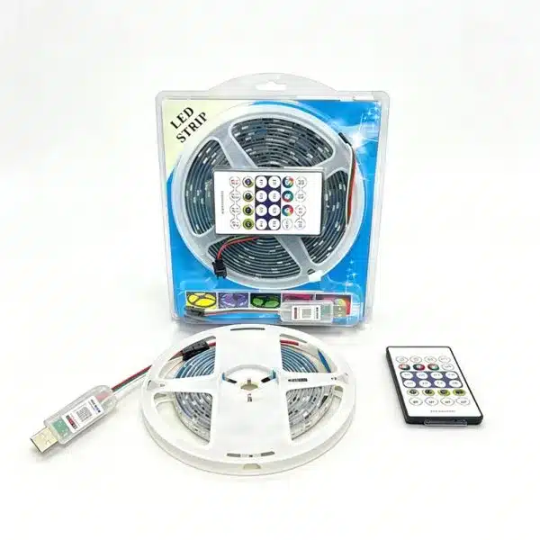 LED Strip Light Kit – 16 Color RGB