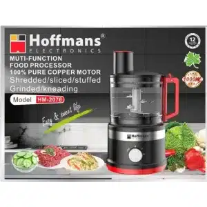 Hoffmans HM-2076 – Multifunction Electric Food Processor & Salad Chopper (1000W)