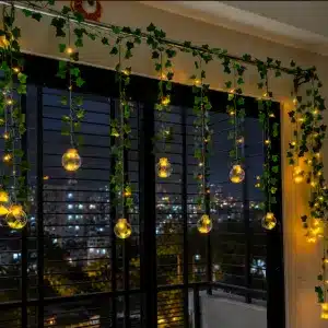 Wish Ball Leaf Curtain Light – 12FT