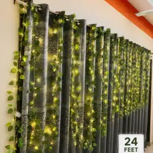 24 Feet Green Leaf LED String Light