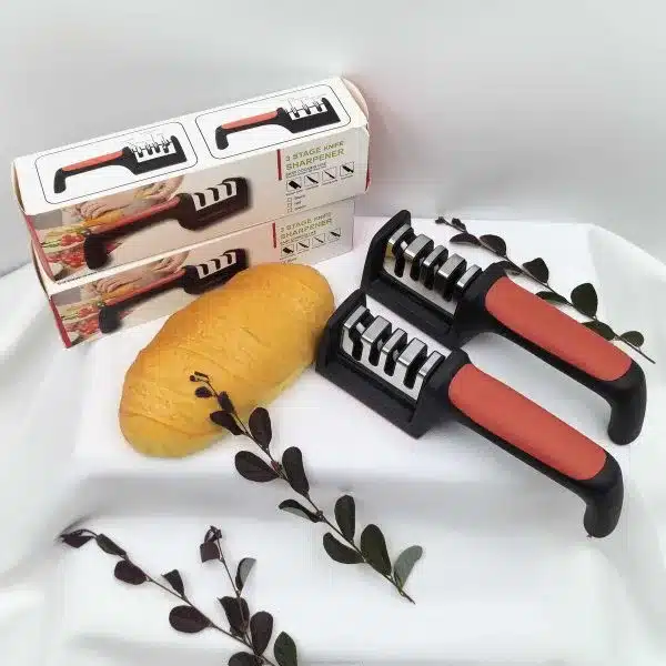 Manual 3-Stage Knife Sharpener
